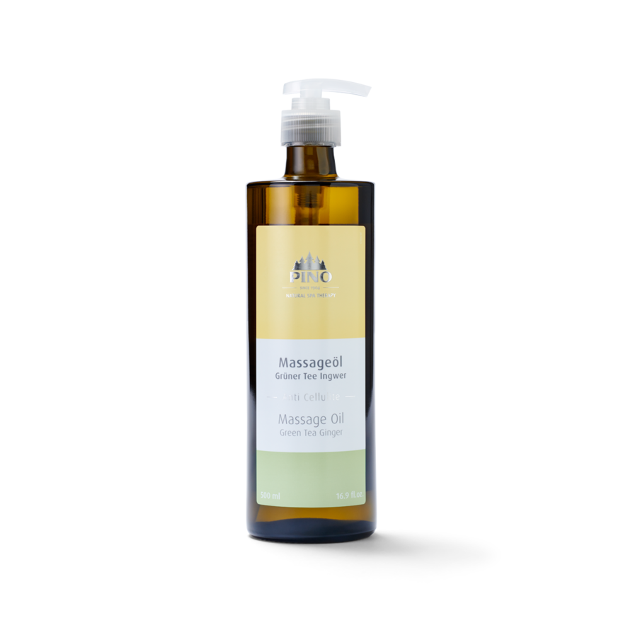 Massageöl Grüner Tee Ingwer 500 ml