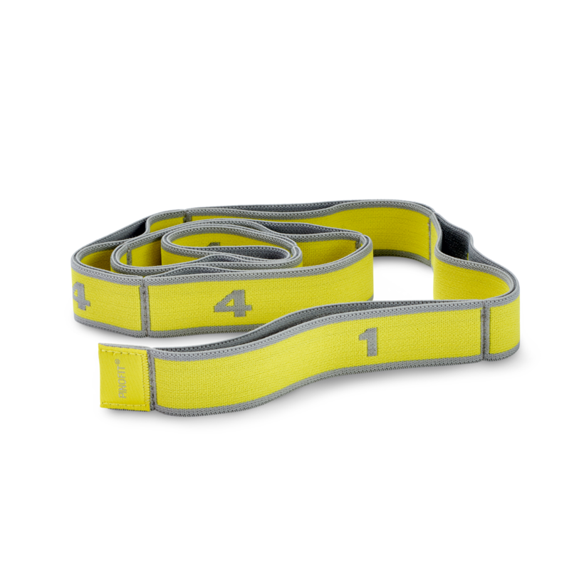 PINOFIT Stretch Band yellow mit leichtem Widerstand