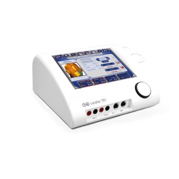 Ultraschall-Elektrotherapie-Kombinationsgerät CURATUR mit Display