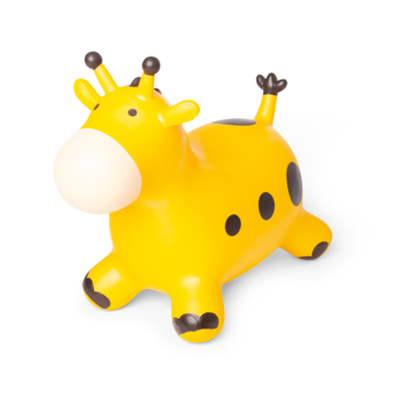 PINOFIT® aufblasbares Hüpftier Giraffe für Kinder